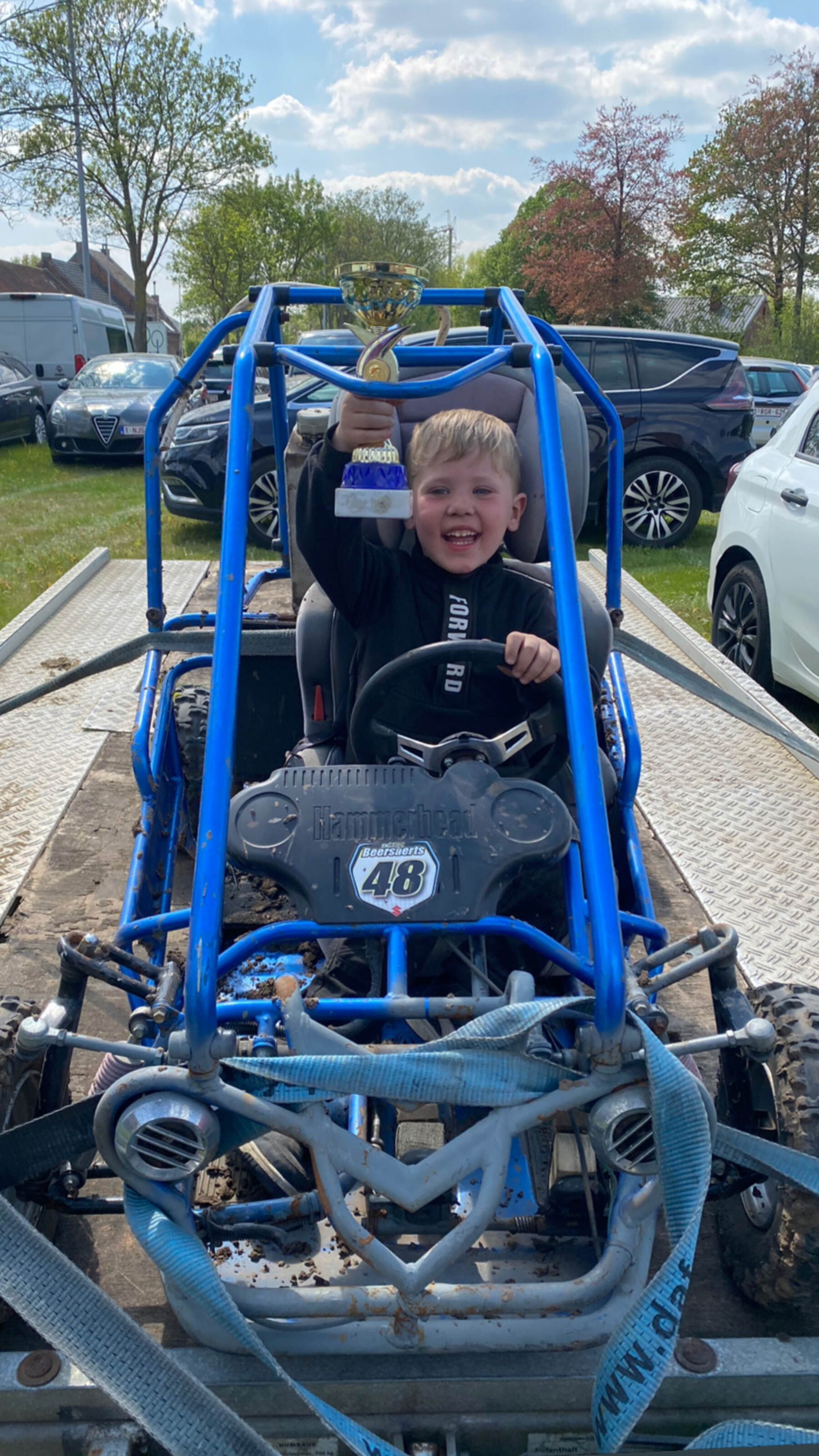 Het allereerste buggy'tje